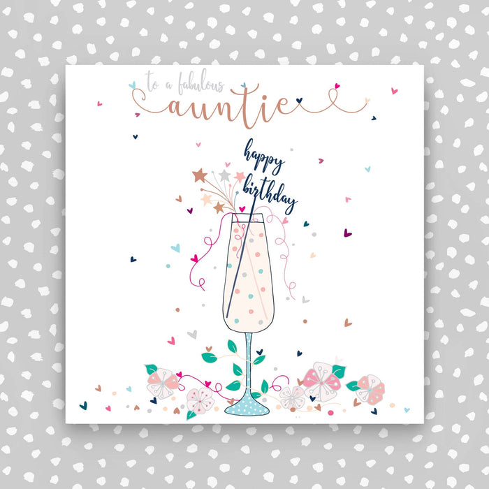 Happy Birthday Card - Auntie (TJ56)