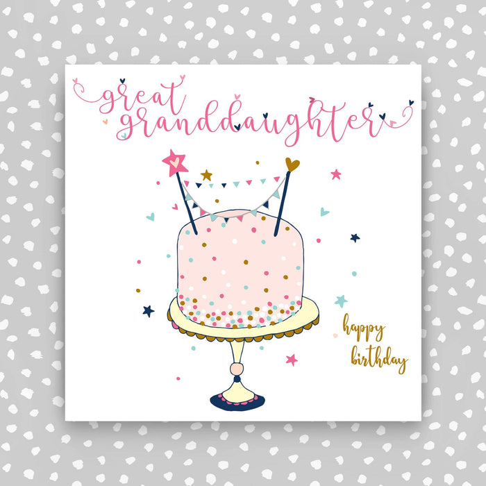 Happy Birthday Card - Great granddaughter (TJ59)