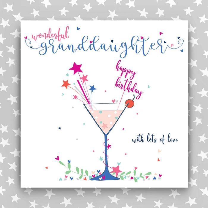 Large, Luxury Granddaughter Birthday Card (TJP29)