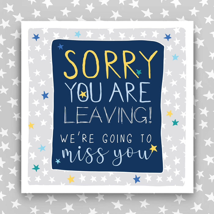Large, Luxury, Sorry you are leaving Card (TJP31)