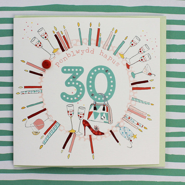 Penblwydd Hapus 30 (Female Aged 30) (WCOL03)
