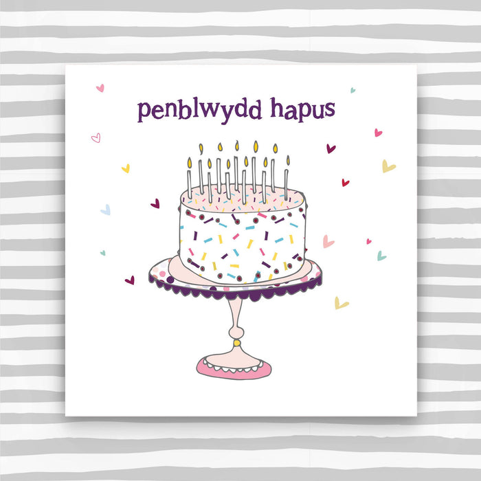 Penblwydd Hapus  (Happy Birthday) (WHT08)