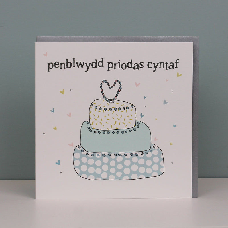 Penblwydd Priodas Cyntaf  (1st Wedding Anniversary) (WHT14)