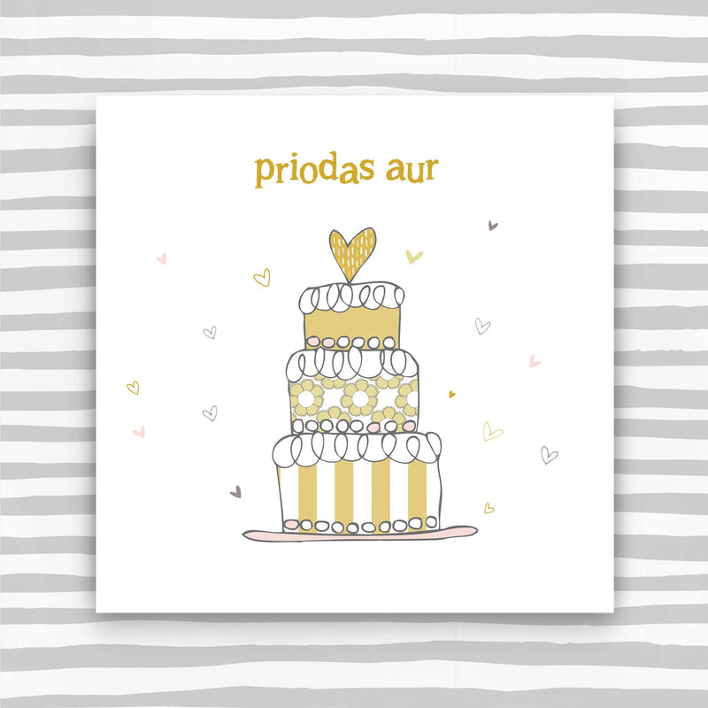 Priodas Aur (Golden Wedding Anniversary) (WHT18)