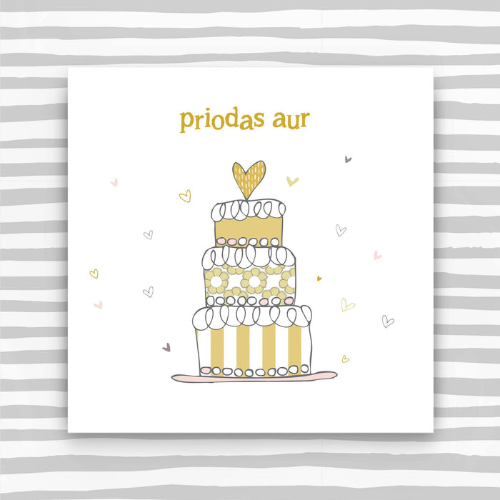 Priodas Aur (Golden Wedding Anniversary) (WHT18)