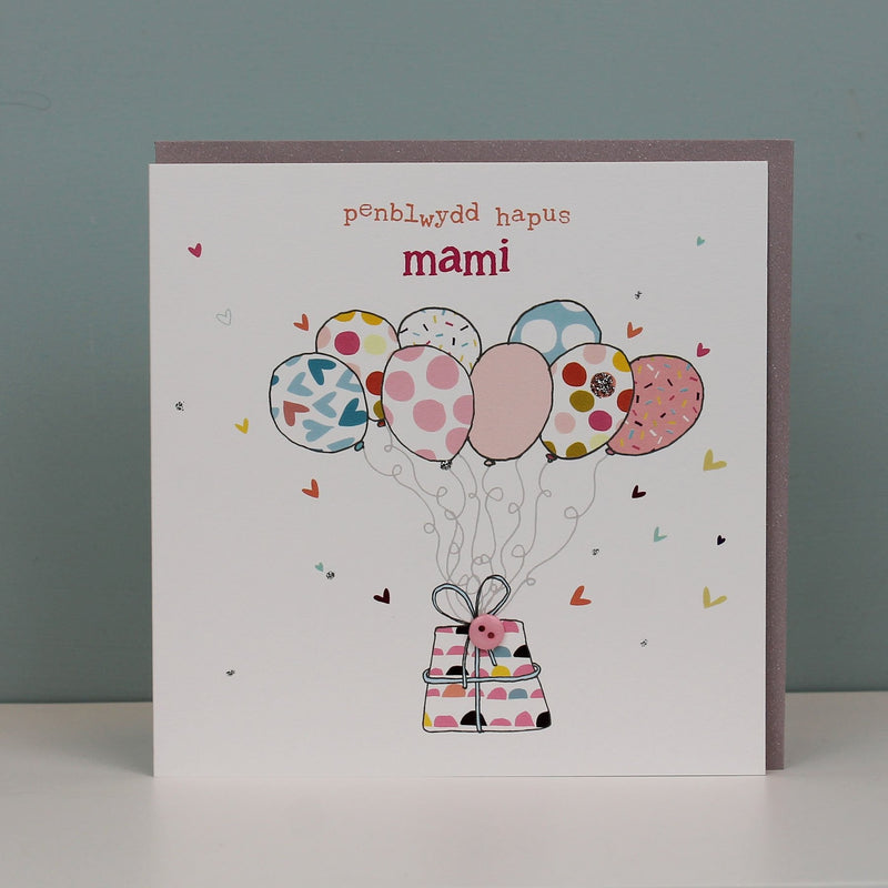 Penblwydd Hapus Mami (Happy Birthday Mummy) (WHT25)