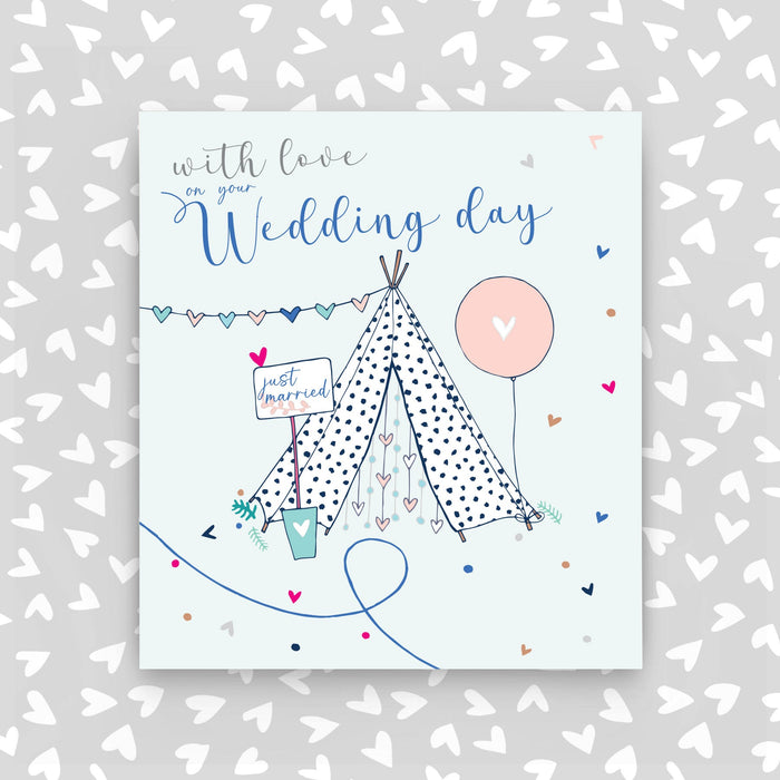 With Love On Your Wedding Day card (A03)