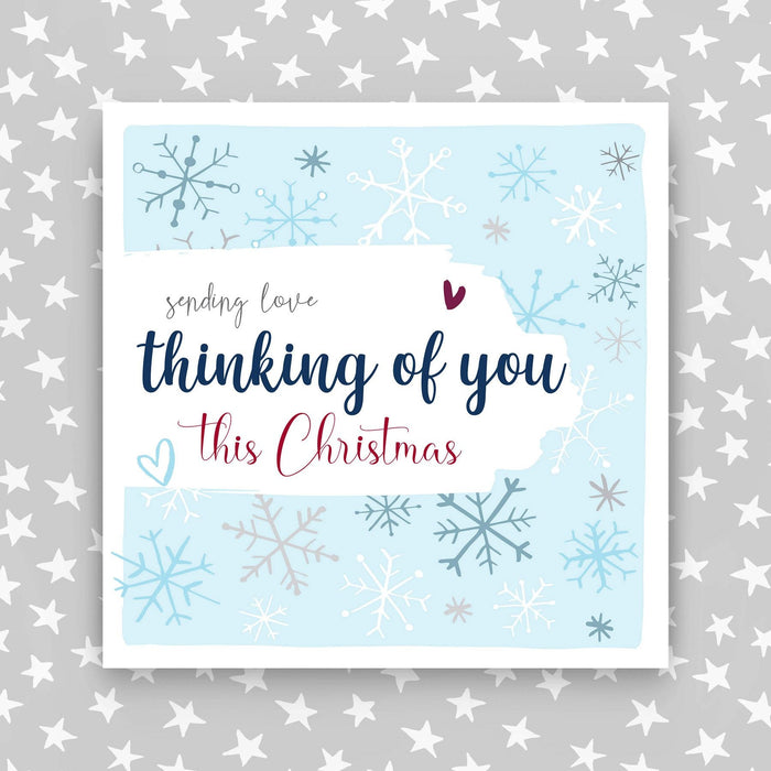 Sending Love Thinking of you Christmas Card (XBS14)