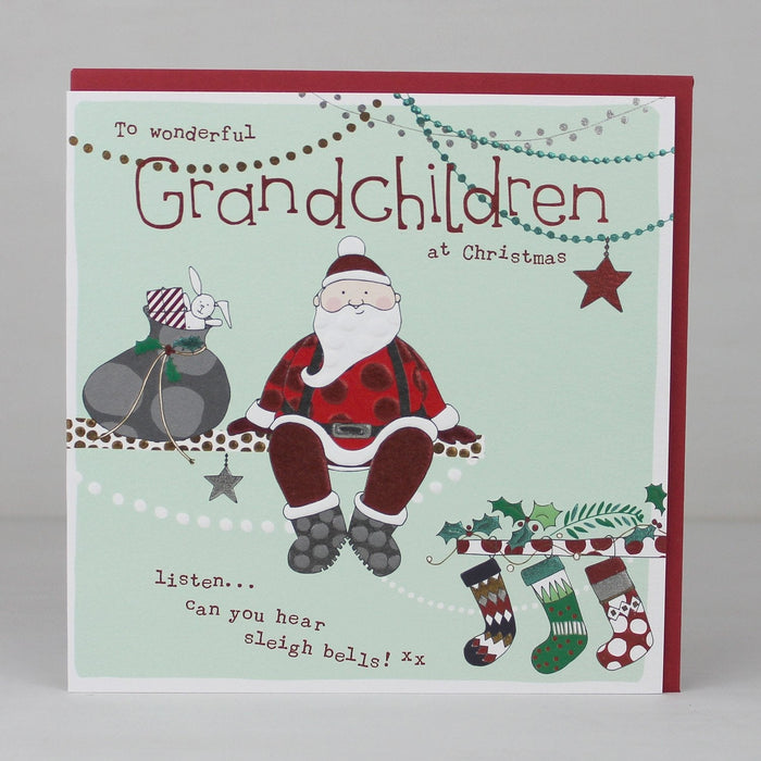 Happy Christmas Grandchildren (XF10)