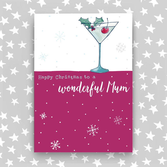 Christmas Card - Wonderful Mum At Christmas (XSS03)