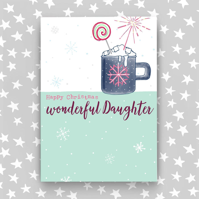 Christmas Card - To A Wonderful Daughter At Christmas (XSS07)