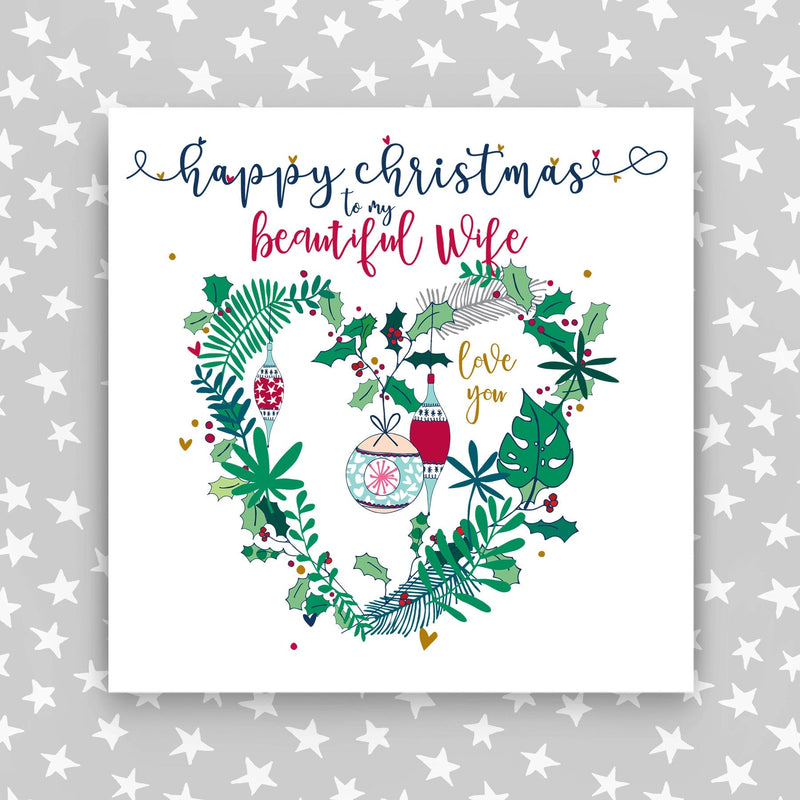 Happy Christmas beautiful wife (XTJ05)