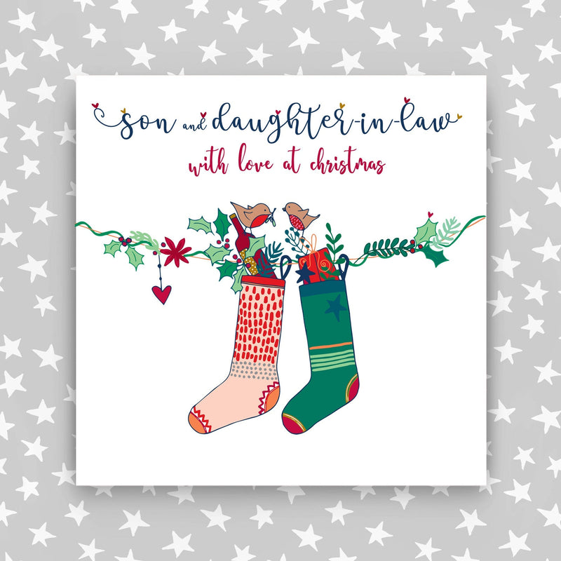 Happy Christmas son and daughter-in-law (XTJ11)