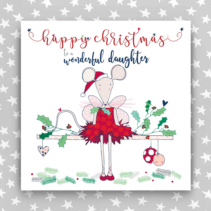 Wonderful Daughter Christmas Card Large (XTJP05)